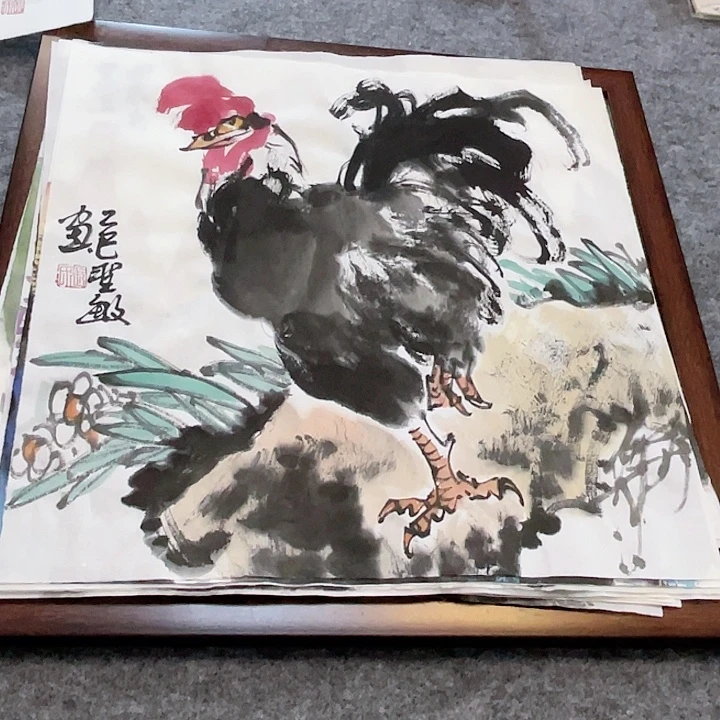 国画张圣敏先生纯手绘作品