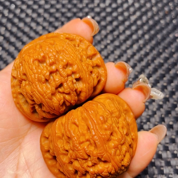 文玩核桃把件秦岭核桃7