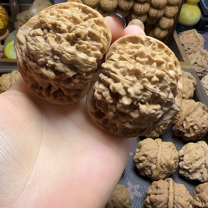 文玩核桃把件官帽