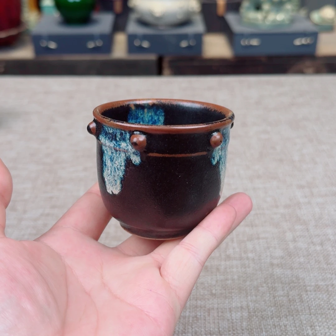 摆件陶瓷旧藏摆件