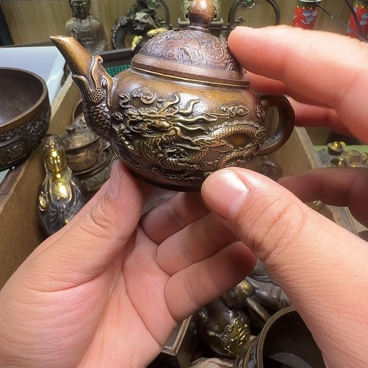 铜器办公室茶室摆件