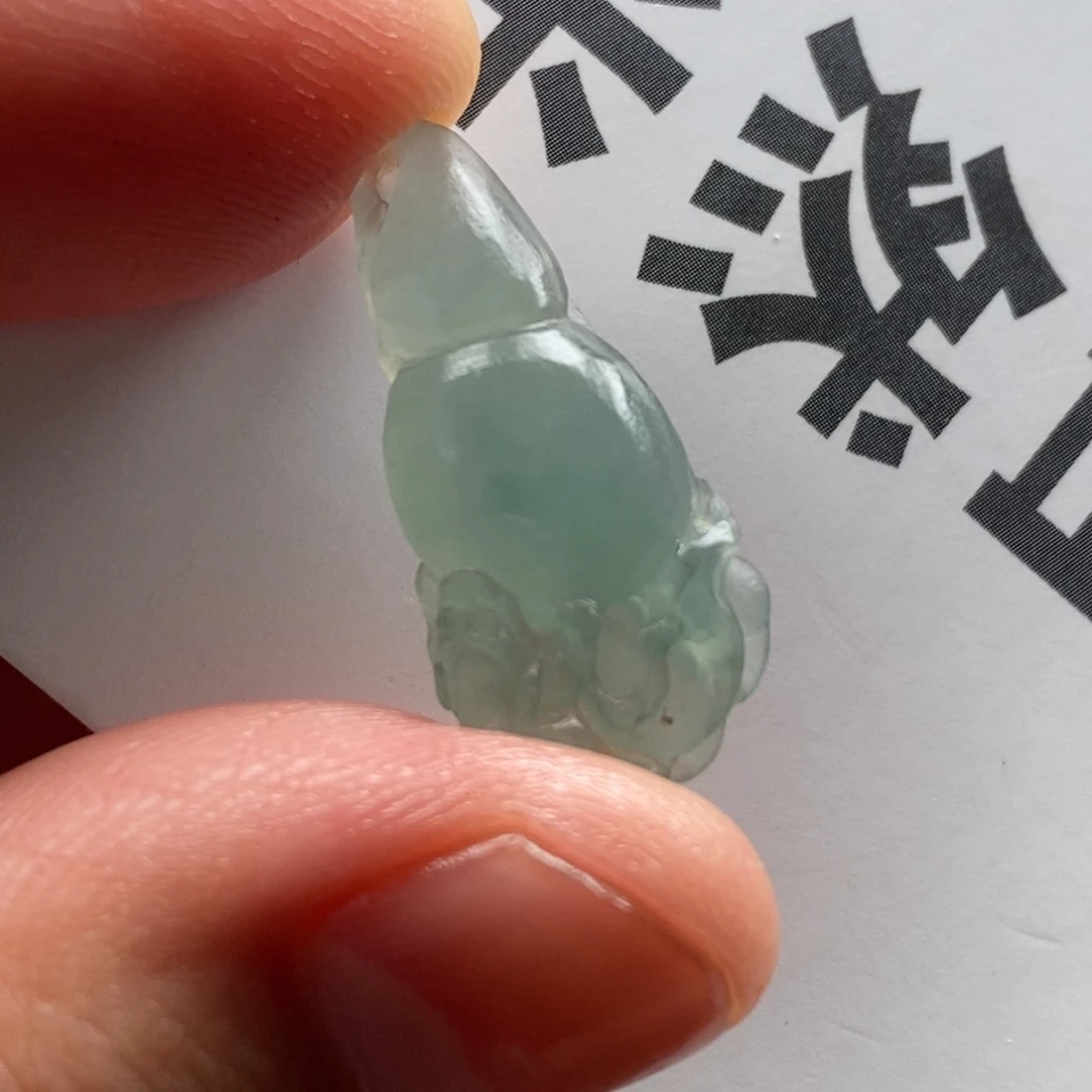 定制翡翠未镶嵌葫芦