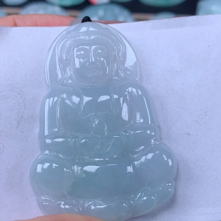 颈饰未镶嵌翡翠玉观音