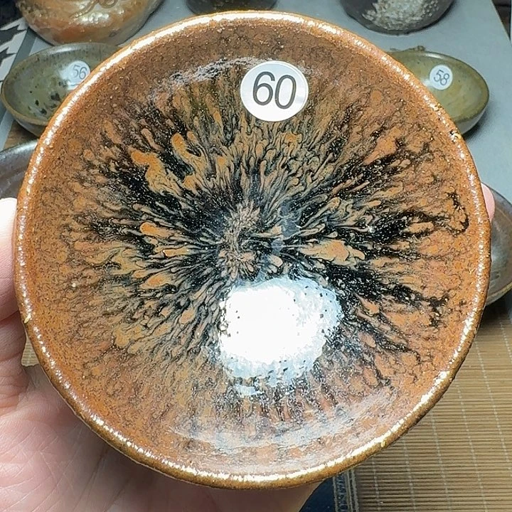 茶盏60 坚记茶盏摆件
