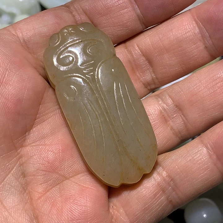 和田玉（白玉）颈饰未镶嵌