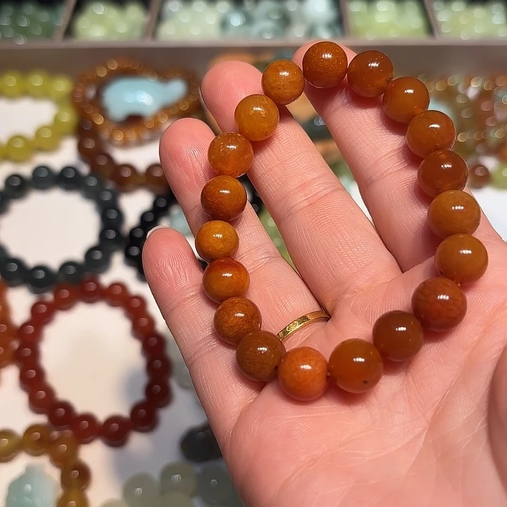 蛇纹石玉未镶嵌手串