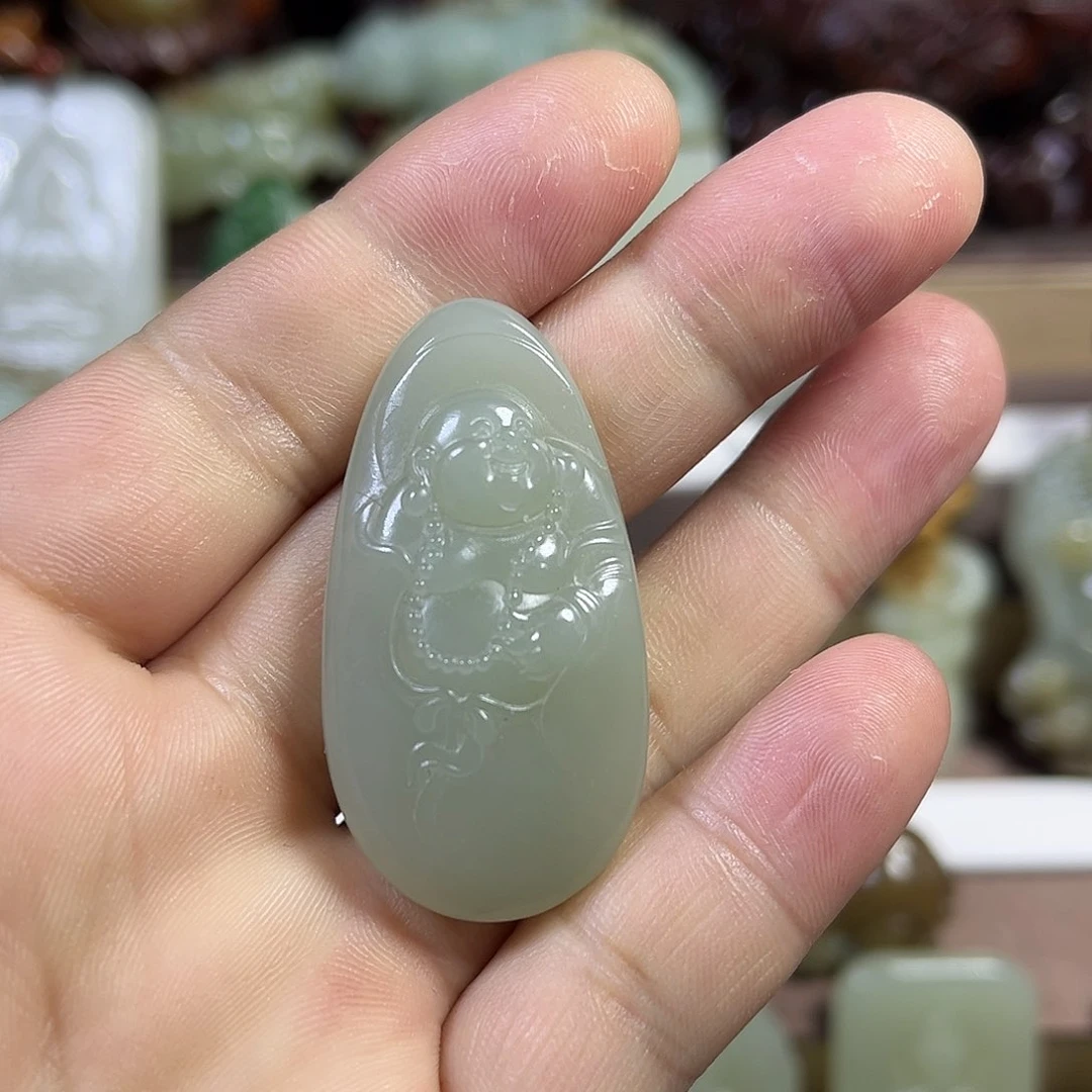 和田玉挂件未镶嵌