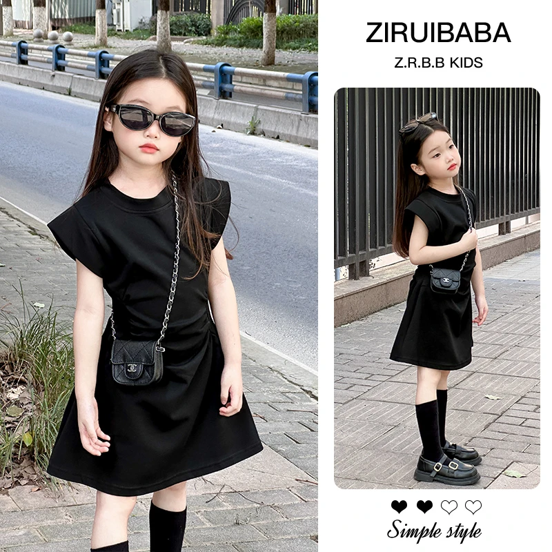 女童连衣裙夏季2025新款女孩洋气生日礼服裙子儿童夏装韩版公主裙