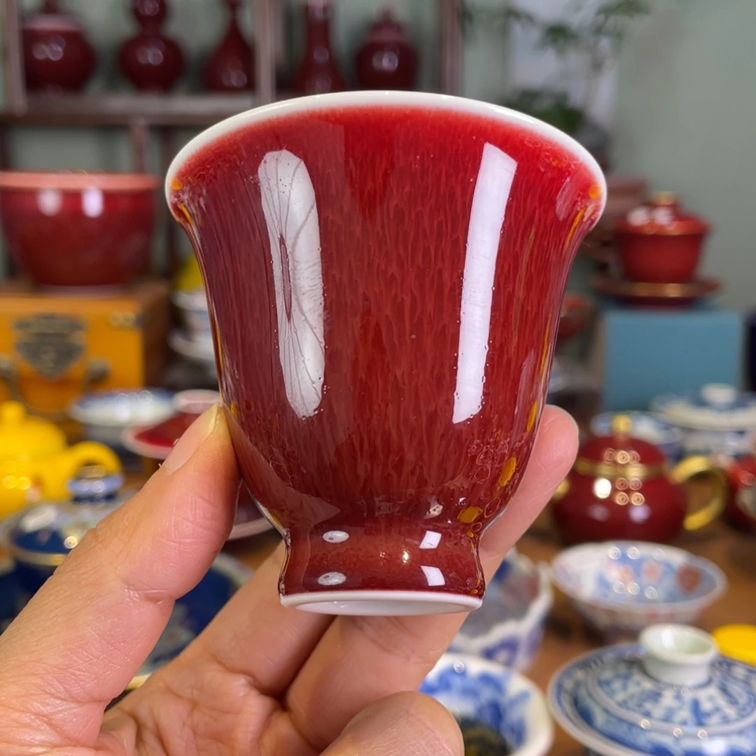 祁*子清欢雅玩原矿郎红