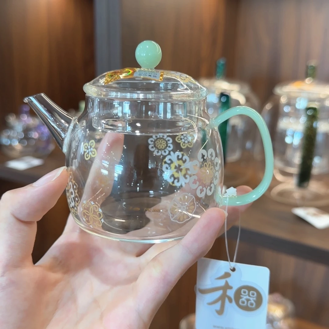 禾器皮球花言卿壶浅玉色