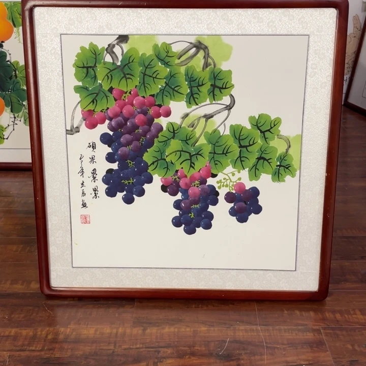 国画带框尺寸63*63厘米