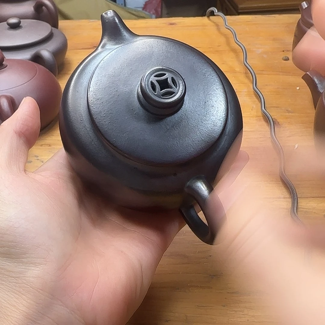 紫砂茶壶民间手艺人全手工制作