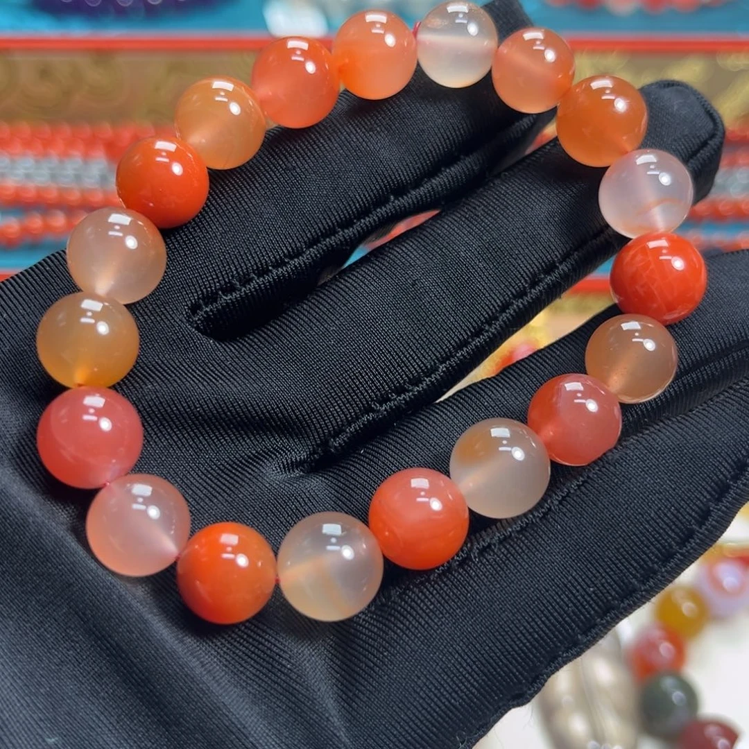南红玛瑙未镶嵌手串