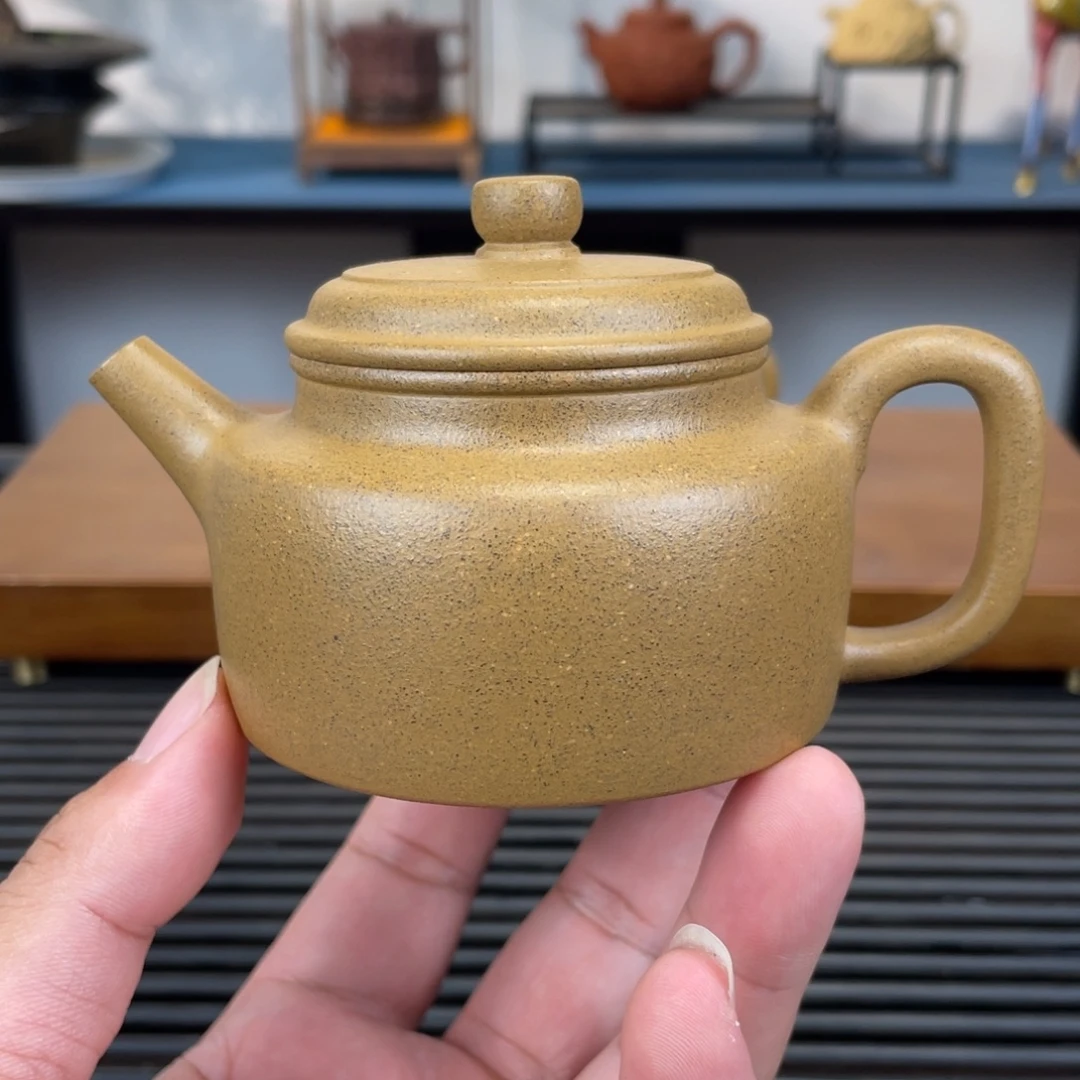 紫砂茶壶青段德钟160cc