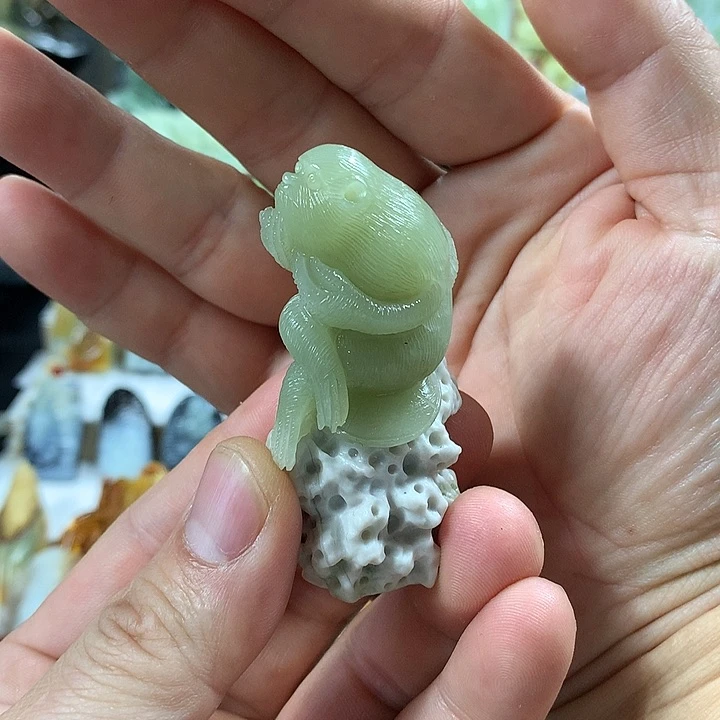 和田玉（糖玉）手把件未镶嵌冷****l