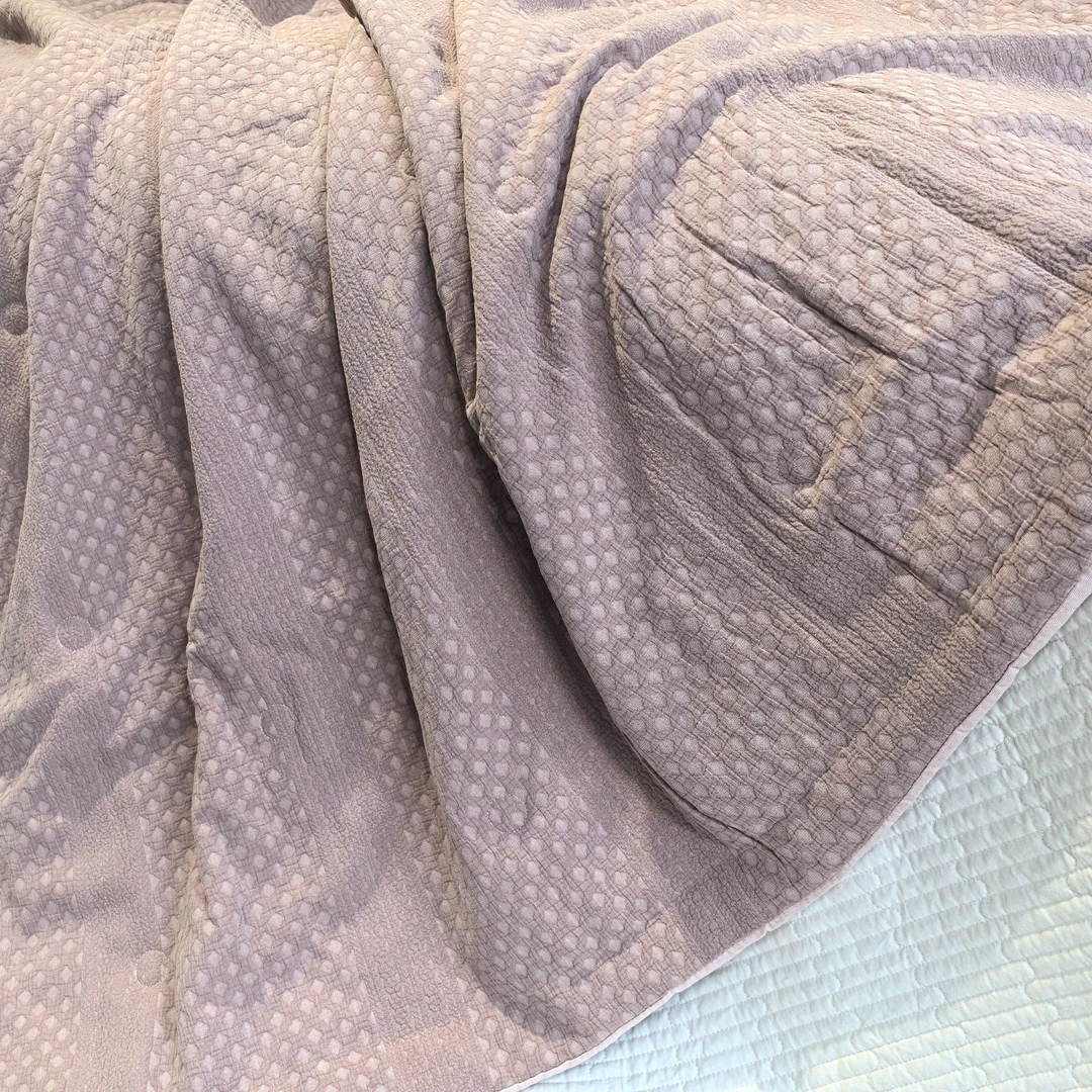 【超级红】核桃花-粉 品牌尾单酵素洗全棉夏被