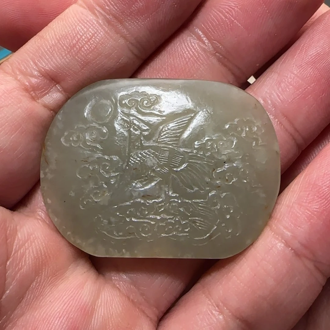 和田玉挂件未镶嵌拔*的