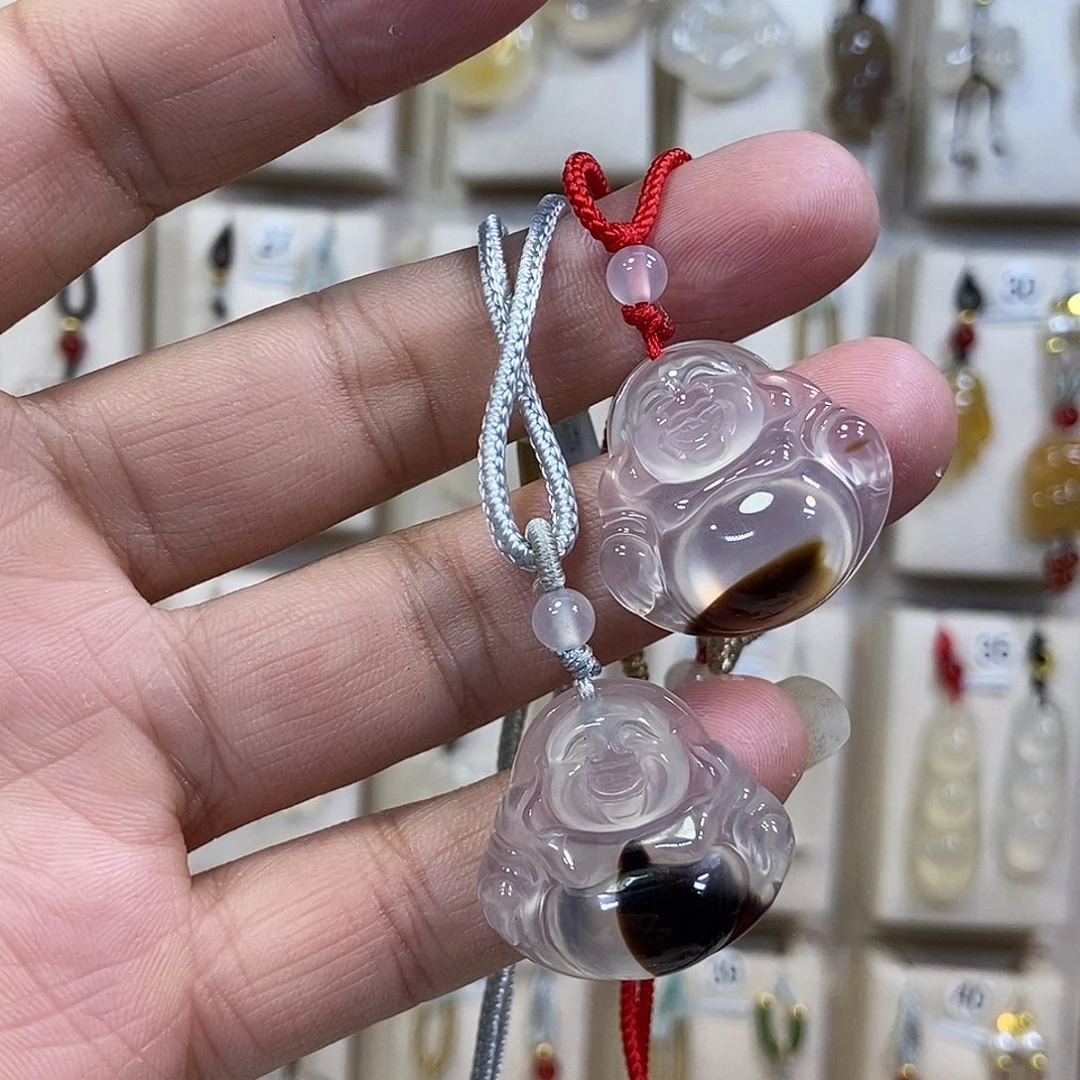 玛瑙/玉髓颈饰未镶嵌A****a