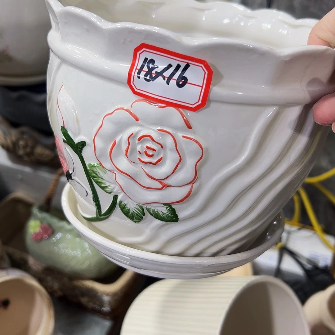 绿植多肉陶瓷花盆
