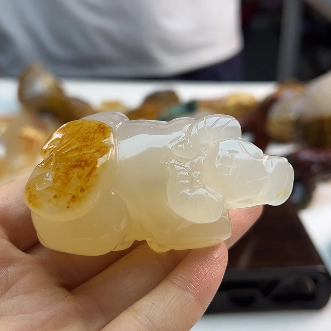 玛瑙/玉髓未镶嵌颈饰