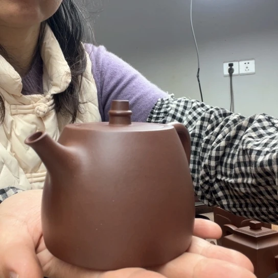 紫砂茶壶戈**鹰泥料底槽清