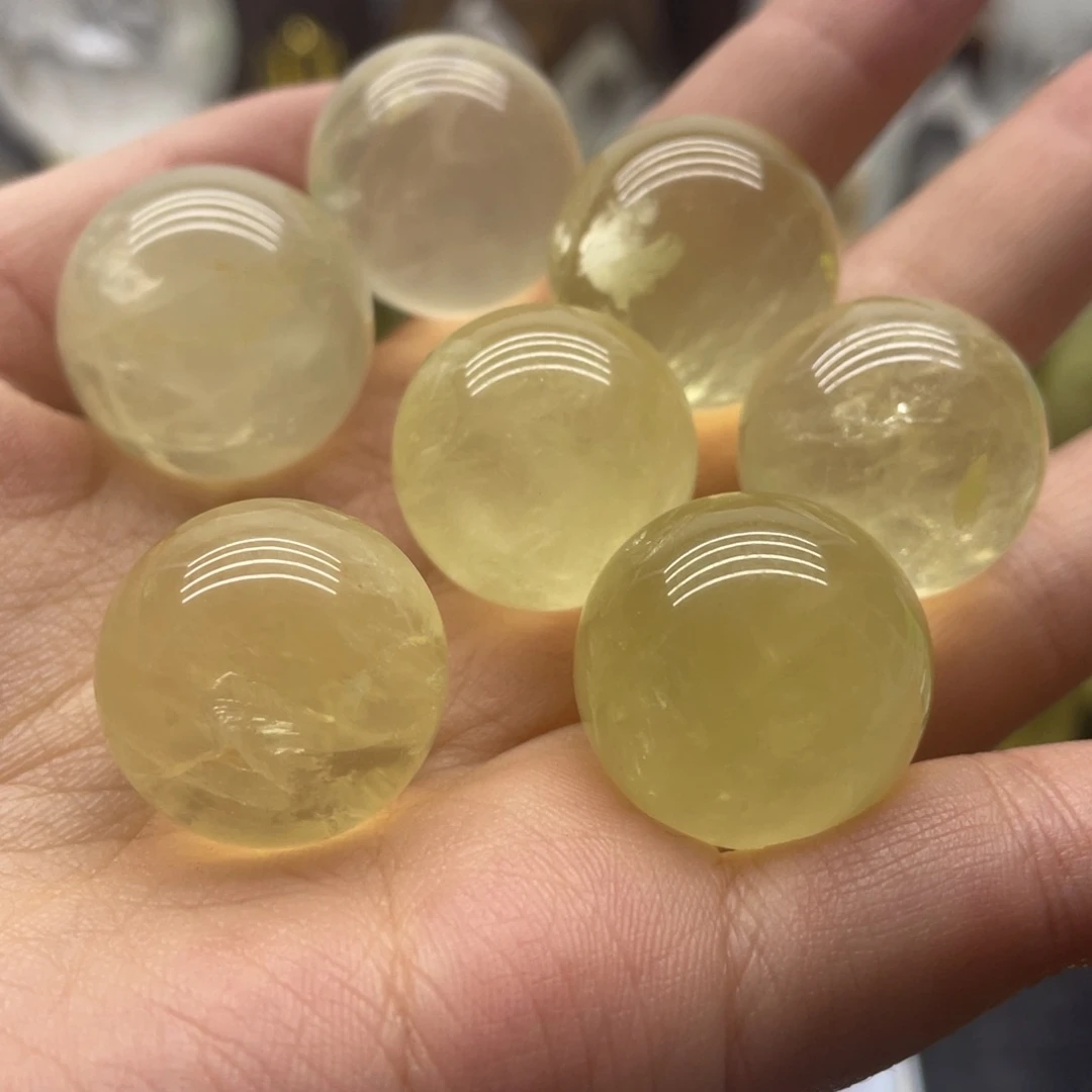 水晶65未镶嵌唔*德七个黄水晶