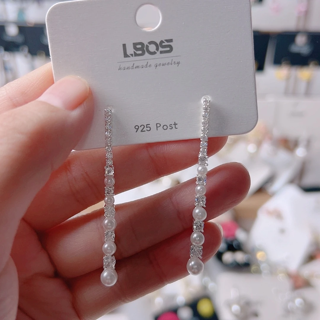 锆石纯铜合金耳环的