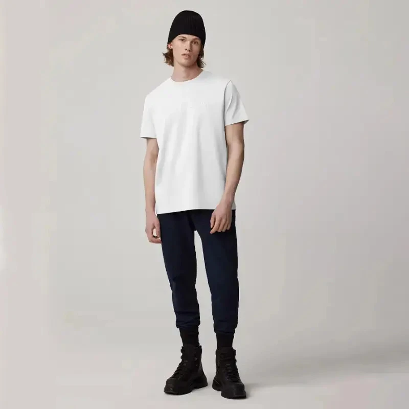 CANADA GOOSE 【国现 专柜1500】男士短袖T恤 CG1420M 25