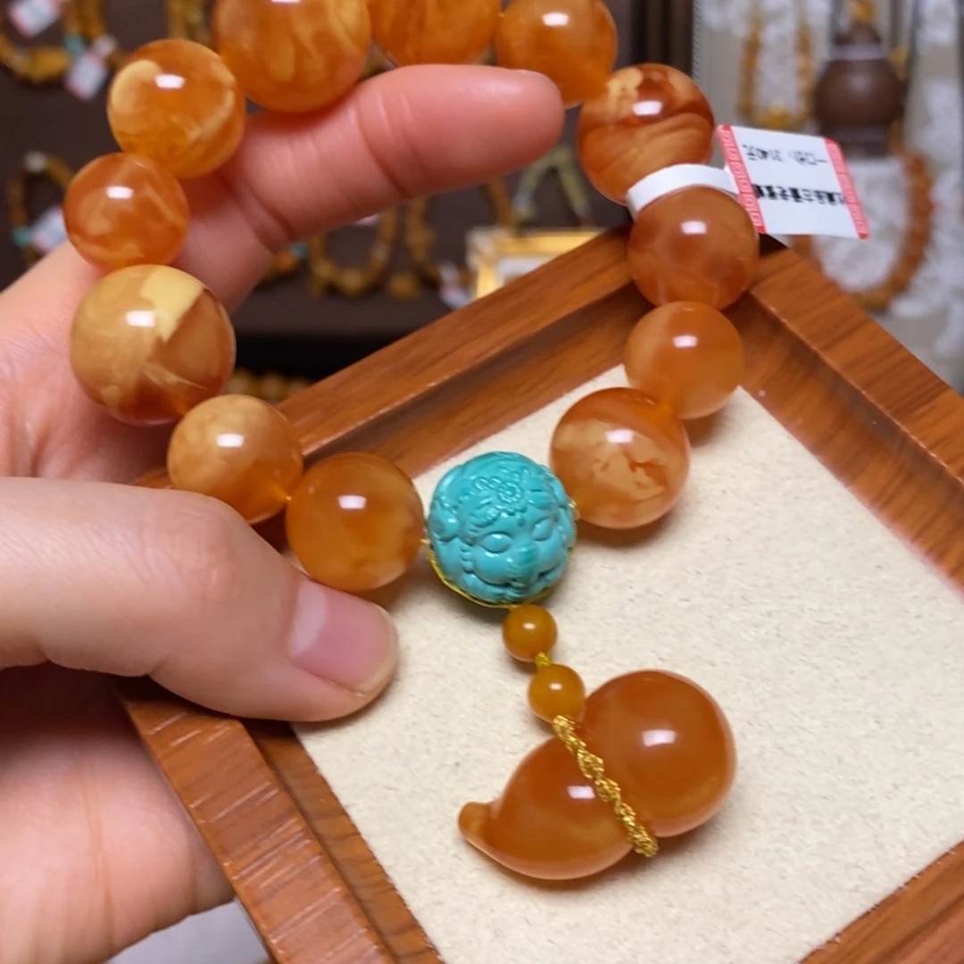 【闪购商品】手链蜜蜡未镶嵌手串