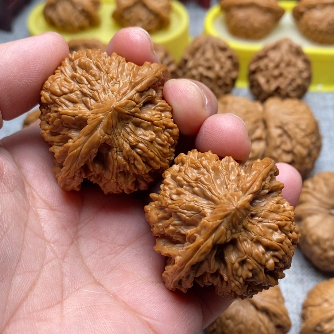 文玩核桃把件饺***醋44.5全满天星精品