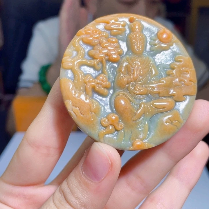 翡翠未镶嵌吊坠(不含链)X80