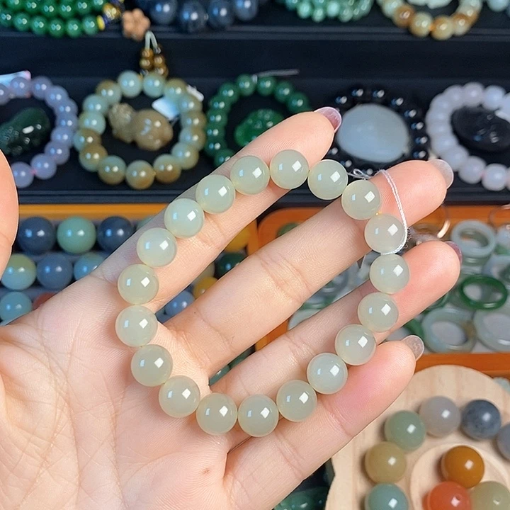 和田玉手链未镶嵌