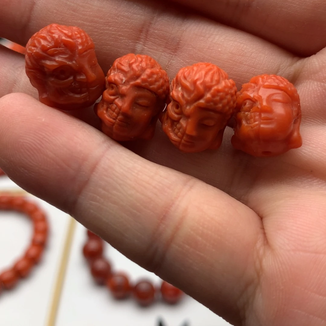 南红玛瑙配饰未镶嵌