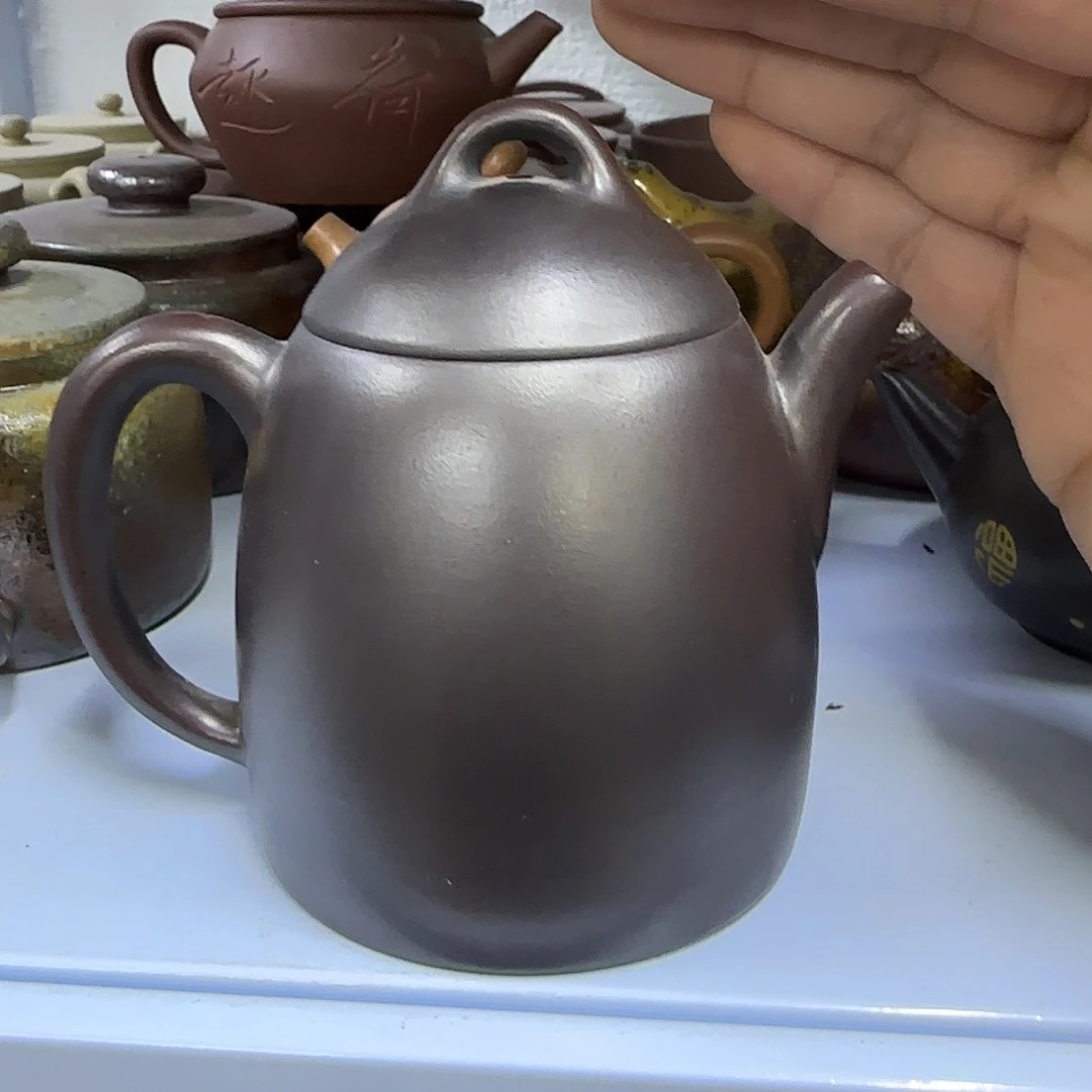 茶壶紫砂宜兴紫砂壶瑕疵处理