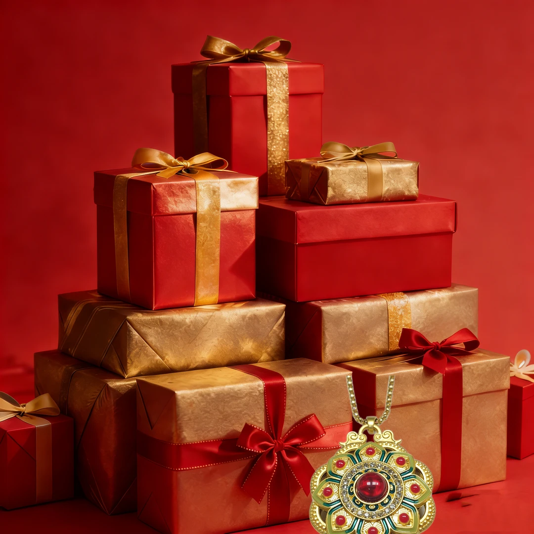 铭月甄选春节礼盒精品挂饰A51