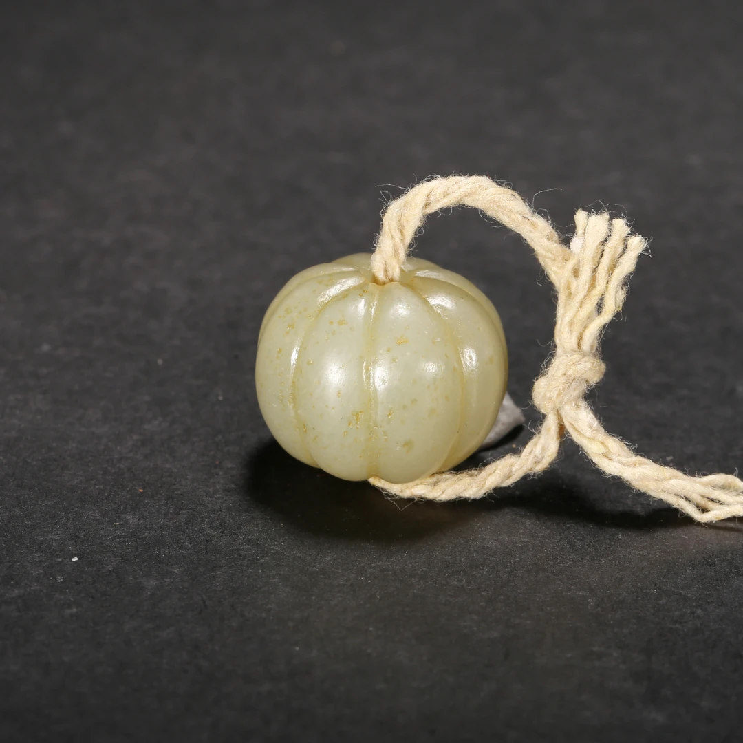 清代*玉瓜珠/10JTY3305/和田玉【北京文博】