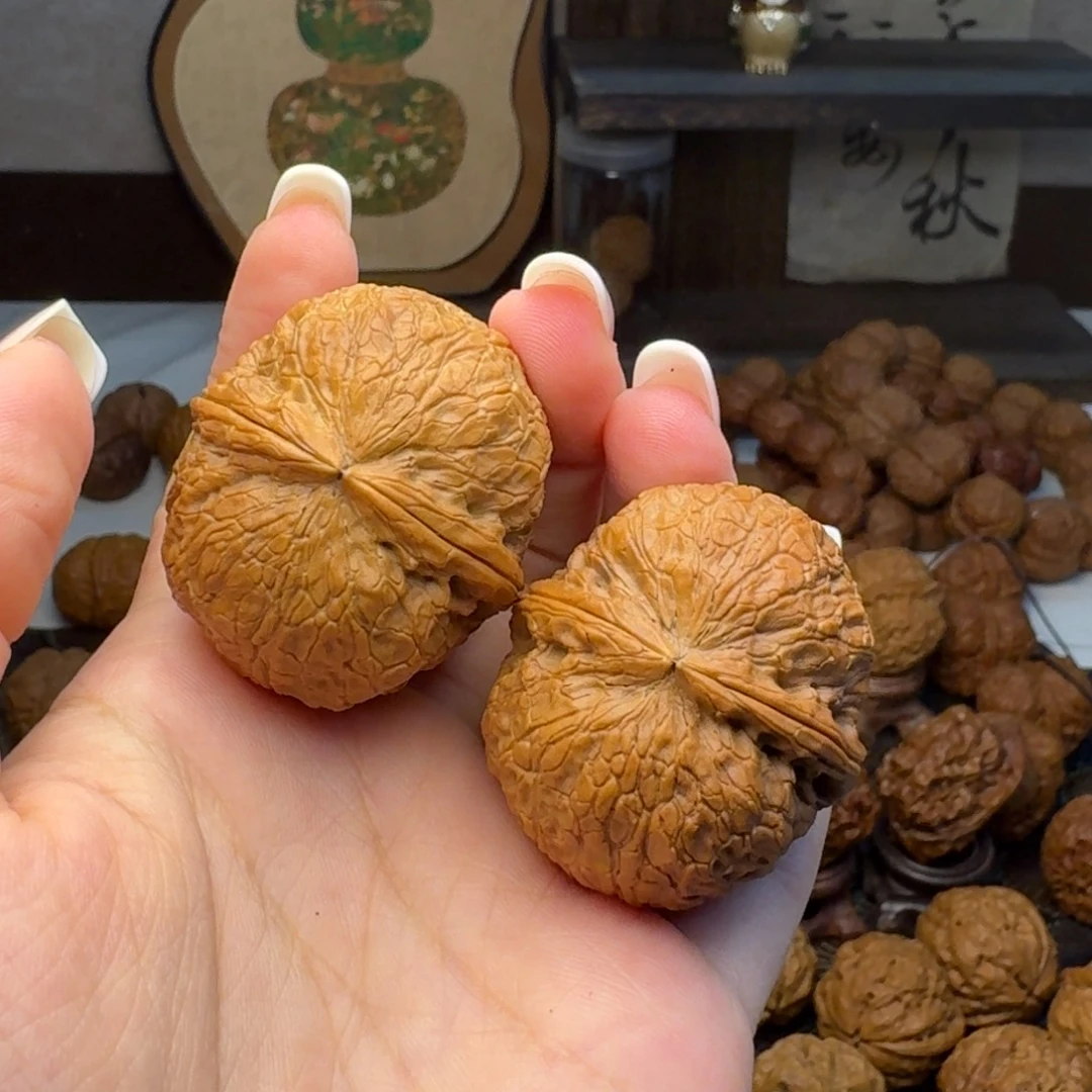 把件文玩核桃太阳圆球39.5