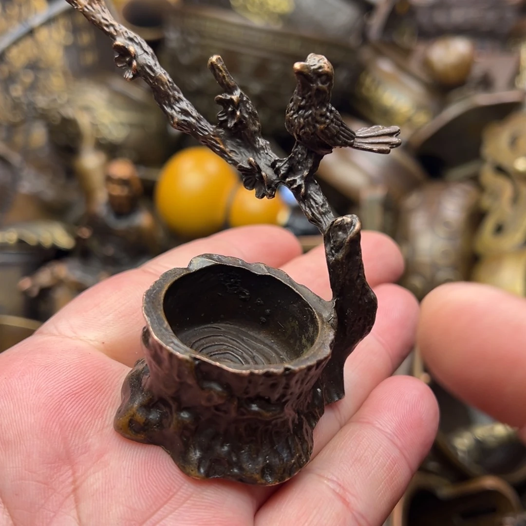 茶壶香炉铜器摆件