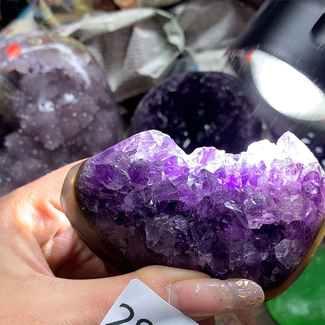 紫晶大型摆件（非配饰）未镶嵌