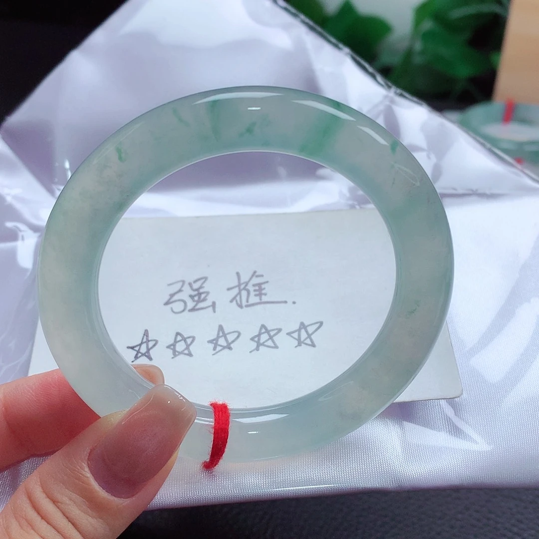 未镶嵌手镯（圆镯）翡翠，89号天然a货翡翠
