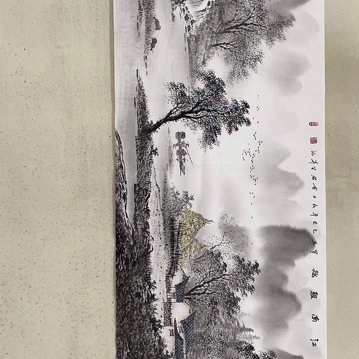 国画国画作品欣赏。国画