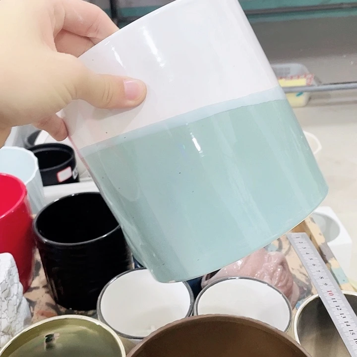 陶瓷花盆全场12包邮