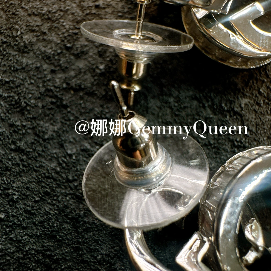 铜合金合成锆石耳饰 娜娜GemmyQueen耳环GQ09634