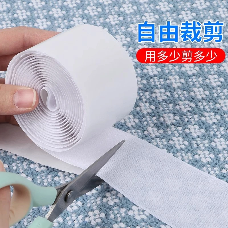 毛毡板魔术贴单勾面带背胶照片板公告栏固定贴车居多用途子母搭扣