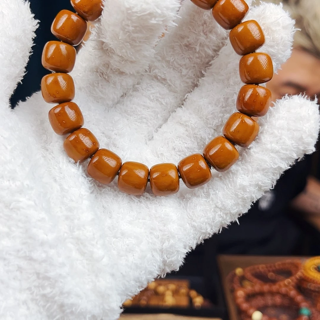 大****紫金鼠手串紫金鼠实心老型手串