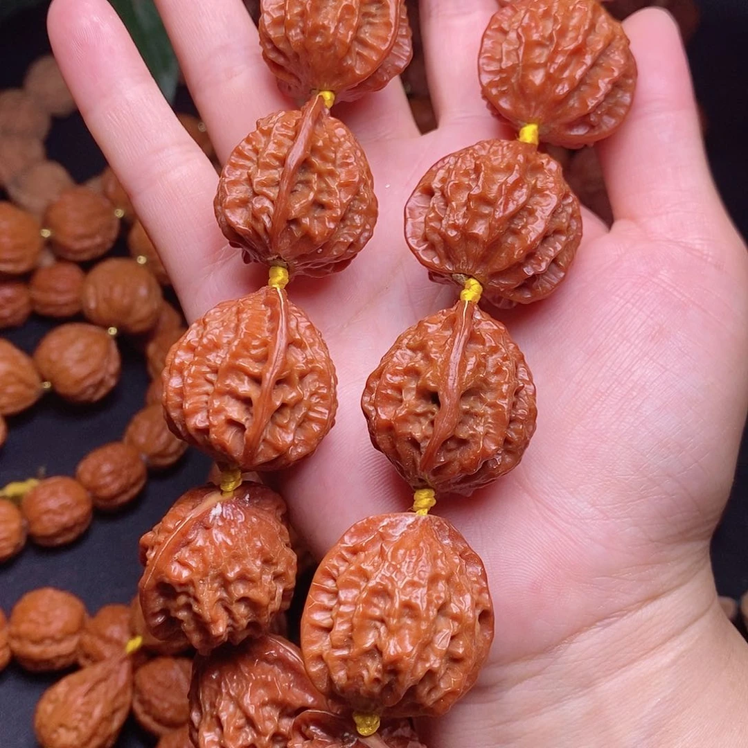 【闪购商品】文玩核桃吊坠火焰纹30