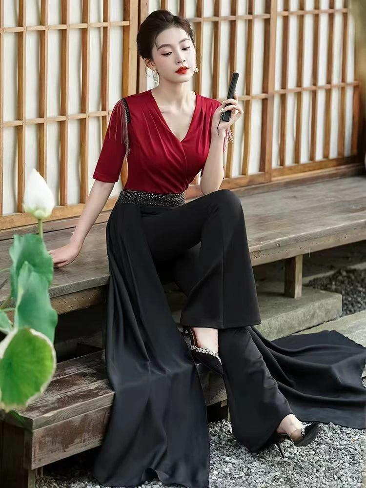 薄款夏季长裙短袖破价净仓B-002