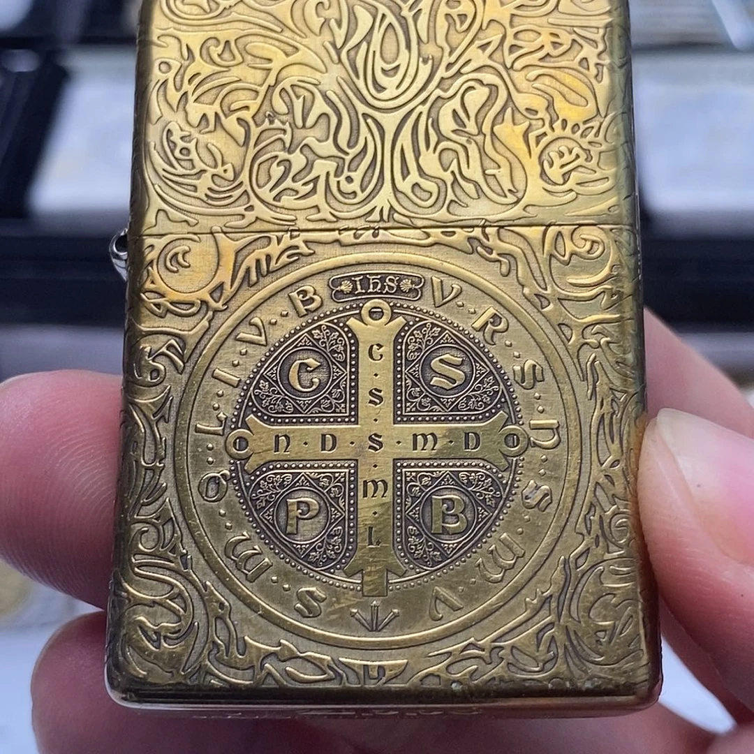 铜黄铜时刻经雕工艺品