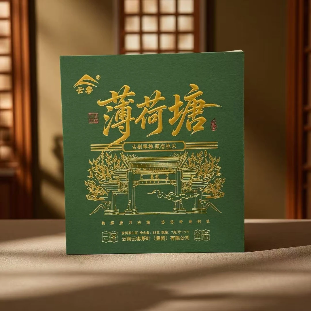小师妹 云客 薄荷塘金砖 普洱生茶