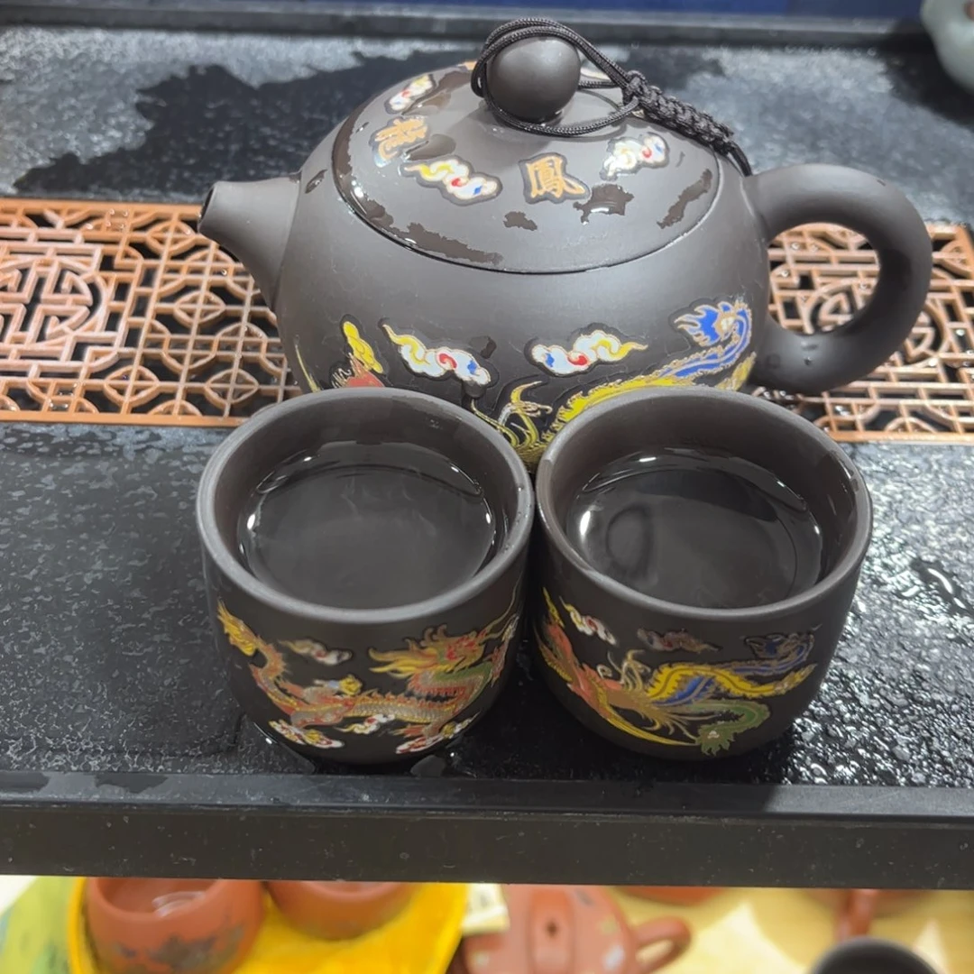 茶杯紫砂紫砂壶一壶2杯